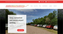 Desktop Screenshot of exeterairportparkingltd.co.uk